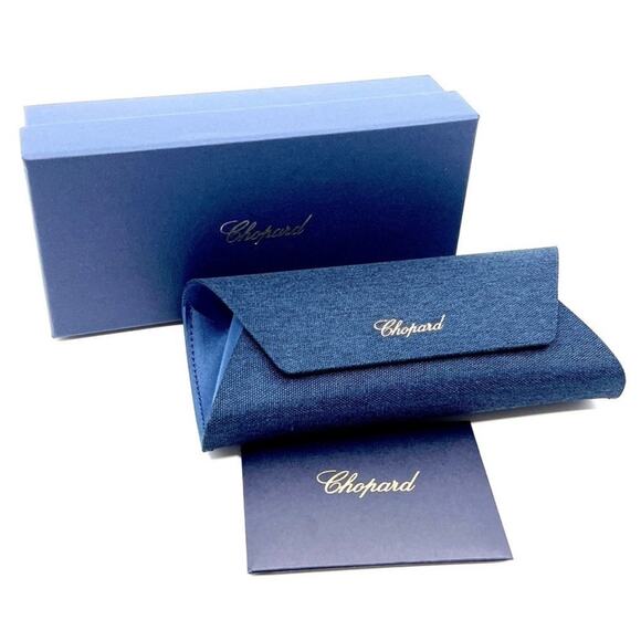 New! Chopard SCHL28M 08FE Stylish Blue Gradient Sunglasses, Authentic
